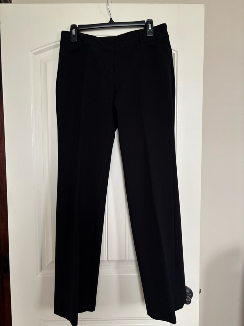 WHBM Modern Bootcut black pants. Sz 6
